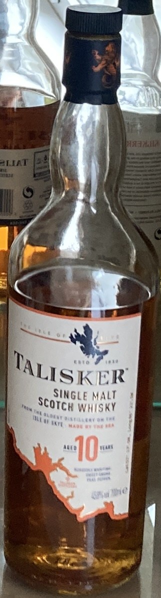 Bottle of Talisker 10